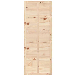 Acheter vidaXL Porte de grange 80x1,8x214 cm Bois massif de pin