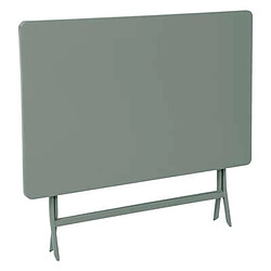 Avis Hesperide Table pliante rectangulaire Greensboro - 4 Places - Vert Olive