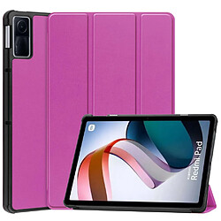 Etui en PU DUX DUCIS fonction d'éveil/veille automatique avec support pour votre Xiaomi Redmi Pad - violet