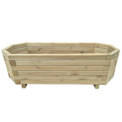 vidaXL Lit surélevé de jardin 80x32x31 cm Bois de pin imprégné