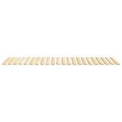 Acheter Vidaxl Lattes de lit 70x200 cm bois de pin massif