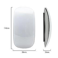 Avis Universal Bluetooth sans fil 5.0 MATE MAGIE RECHARGable Laser Silent Arc Touch Mause Ergonomic Ultra-Thin