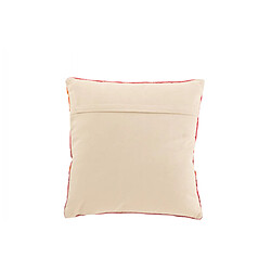 Dansmamaison Coussin Joyeux Etnhic Tresse Carre Cotton Rose/ Violet