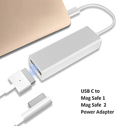 Avis Wewoo Adaptateur USB Mag-Safe C vers Magnétiqueadaptateur convertisseur de charge vers Type C compatible avec MacBook Pro / Aircommutateur Nintendotéléphone et autres périphériques USB Ccompatible