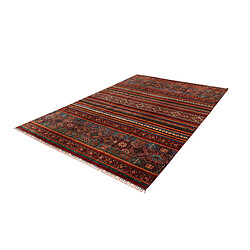 Vidal Tapis de laine 302x203 rouge Torkman