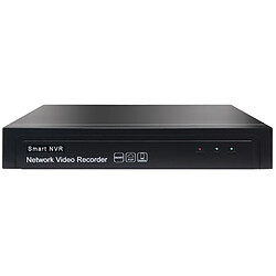 Wewoo Enregistreur vidéo de surveillance N16 / 1U-H5 16CH 5MP NVR Noir