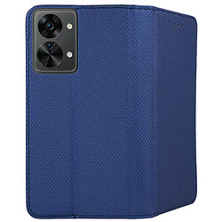 Avis Htdmobiles Housse pour OnePlus Nord 2T 5G - etui coque pochette portefeuille + verre trempe - BLEU MAGNET