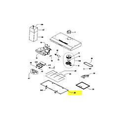 Indesit GRILLE FILTRE CM60 HI151IX