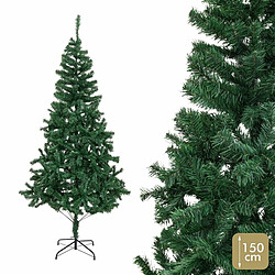 BigBuy Home Sapin de Noël Vert PVC 60 x 60 x 150 cm