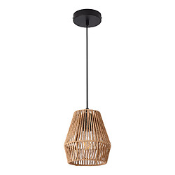 Helloshop26 Lustre lampe lumière suspendu suspension en corde tissée liverpool 160 x 18 cm beige lux.pro 03_0007476