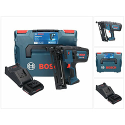 Bosch GNH 18V-64 Cloueur sans fil 18 V 64 mm 1,6 mm + 1x Batterie ProCORE 4,0 Ah + Chargeur + Coffret L-Boxx