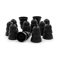 OKULI 12 x Écouteurs en Silicone Tripler Embouts d'oreilles pour Casque Écouteurs