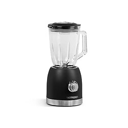 SCHNEIDER - SCBL15B - Blender - Capacité (1.5L) - Fonction pulse - Variateur de vitesse - 6 lames en acier inoxydable - Noir