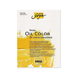 KREUL Bloc artistes SOLO Goya Paper Oil Color, 240 x 320 mm ()