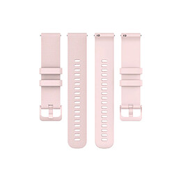 20 mm Bracelet de montre de rechange pour Garmin vivoactive 3 vivoactive 3 Musique Venu vivomove 3 Rose