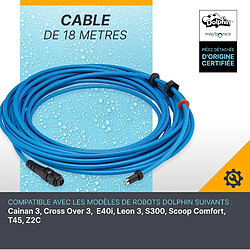 Cable d'alimentation 18m pour robot dolphin s300 et équivalent voir liste - 9995885-diy - DOLPHIN