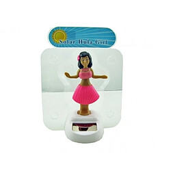 Totalcadeau Figurine Danseuse Hawaïenne Solaire à énergie solaire qui bouge