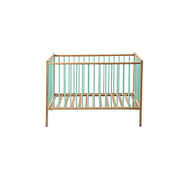 Combelle Lit Remi 70x140cm Hybride Vert mint