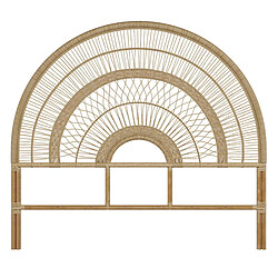 Rendez Vous Deco Tête de lit Astéria en rotin 140 cm 