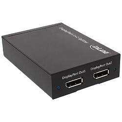 Splitter 2 ports InLine® DisplayPort pour connecter deux périphériques DisplayPort