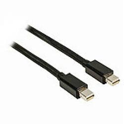 NEDIS Câble Mini DisplayPort Mini DisplayPort Mâle - Mini DisplayPort Mâle 1,0 m Noir