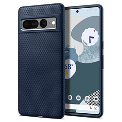 Spigen Sgp Spigen Liquid Air Coque Compatible avec Google Pixel 7 Pro - Bleu Marin