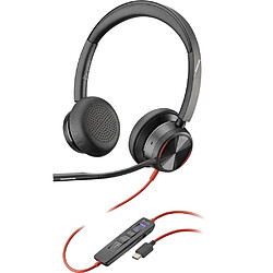 POLY BLACKWIRE 8225-M CASQUE STÉRÉO AVEC CONNEXION USB-C ET RÉDUCTION