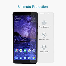 Wewoo Verre trempé pour Nokia 7 Plus 0.26mm 9H Surface Dureté 2.5D Antidéflagrant Film D'écran pas cher