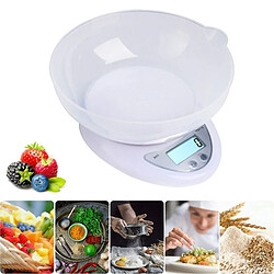 Acheter Universal 5kg/1G haute précision Cuisine Balance Alimentaire Pesée Mesure Alimentaire Cuisine Échelle Numérique