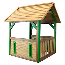 AXI Jane Maison Enfant en Bois FSC | Maison de Jeux pour l'extérieur / Jardin en marron & VERT | Maisonnette / Cabane de Jeu