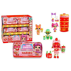 Lol Surprise L.O.L. Surprise Loves Mini Sweets X Haribo PDQ - Poupée 7,5 cm + accessoires - Format distributeur de bonbon