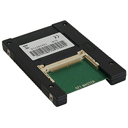 Les adaptateurs InLine® IDE 2,5 ""Compact / 2x Compact Flash utilisent des cartes CF comme disques durs