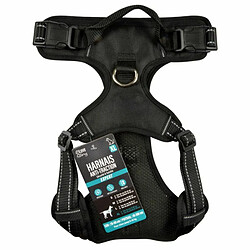 Acheter Paris Prix Harnais Anti-Traction pour Chien Sécurité 81-100cm Noir