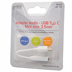 GUPBOO Adaptateur audio USB-C Type-C vers MINI JACK 3.5mm 12cm,JL2906