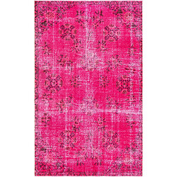 Vidal Tapis de laine 264x165 rose Ultra Vintage