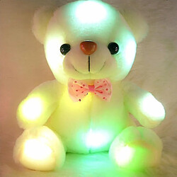 Universal 20 cm jouet d'ours en peluche lumineux, peluche et bourré