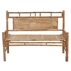 Avis Maison Chic Banc de jardin | Banquette de jardin | Chaise Relax avec coussin 120 cm Bambou -MN24376