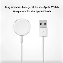 Acheter Câble de charge Marchpower iWatch, câble de charge magnétique vers USB, station de charge de câble de charge pour chargeur iWatch sans fil de 1 mètre compatible avec les modèles iWatch Series 7/SE/6/5/4/3/2/1 (38 mm, 40 mm, 42 mm) -1M