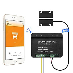 Ouvre-porte de Garage récepteur WIFI intelligent, pour Ouvre-porte à bascule coulissante pivotante, Porte de Garage / Electromagnétique