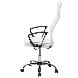 Avis Beliani Chaise de bureau Blanc DESIGN