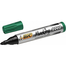 Marqueur permanent Bic Marking 2000 Vert 12 Unités