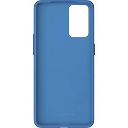 Oppo Coque pour Oppo Reno 6 Rigide en Silicone Bleu