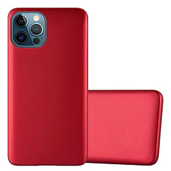 Cadorabo Coque iPhone 12 / 12 PRO Etui en Rouge