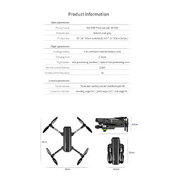 Universal Kay I parasite 8K HD mécanique 3 axes Wanpair grande double caméra 5G WiFi GPS caméra aérienne professionnelle télécommandé quadricoptère