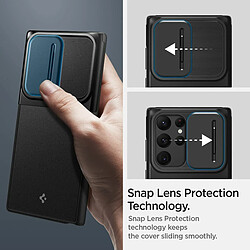 Acheter Spigen Sgp Spigen Optik Armor Coque Compatible avec Samsung Galaxy S22 Ultra - Noir