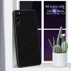 Coque en TPU + PU hybride couleur noir pour votre Huawei P30 Pro