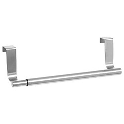 Patère de Placard Inox ""Extensible"" 41cm Argent