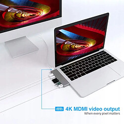 Acheter GUPBOO Adaptateur 7 en 1 Hub USB-C HDMI PD SD Macbook Air PRO,JL961