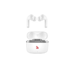 Blue Element Be Be Live Écouteurs Sans Fil Bluetooth Intra-Auriculaire Réduction de Bruit Active USB-C Blanc