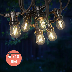 SkyLantern Guirlande Guinguette 5M Filament LED 10 Bulbes